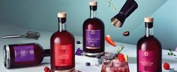 Crèmes de fruits, maison Trenel